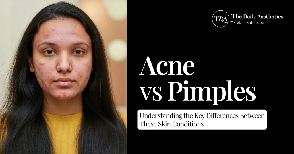 Acne vs Pimples Understanding the Key Differences Between These Skin Conditions