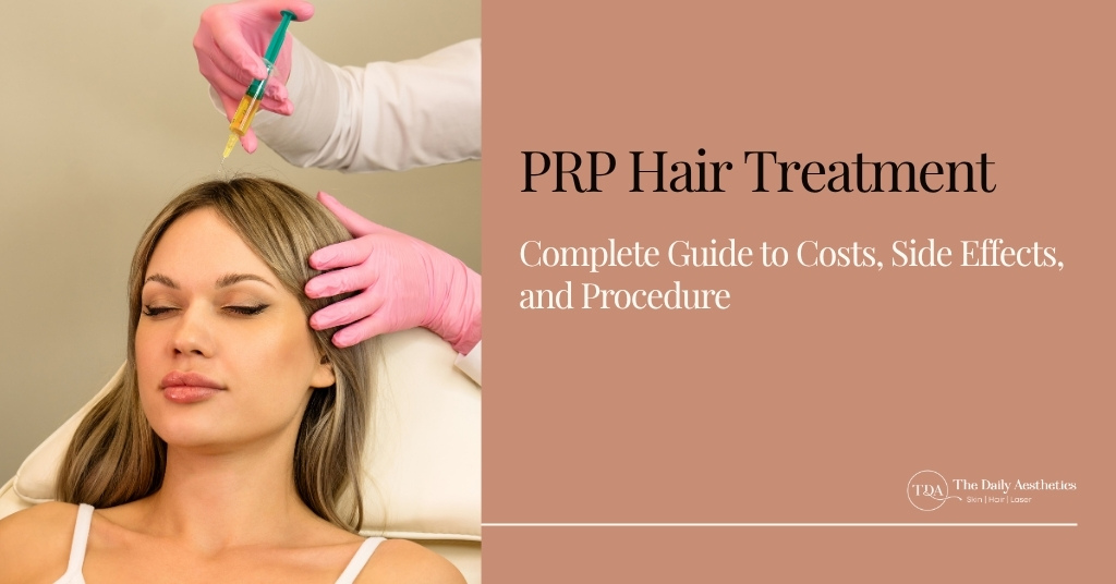 PRP Hair Treatment Complete Guide to Costs, Side Effects, and Procedure