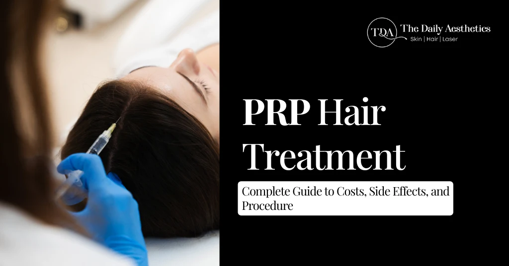 PRP Hair Treatment Complete Guide to Costs, Side Effects, and Procedure