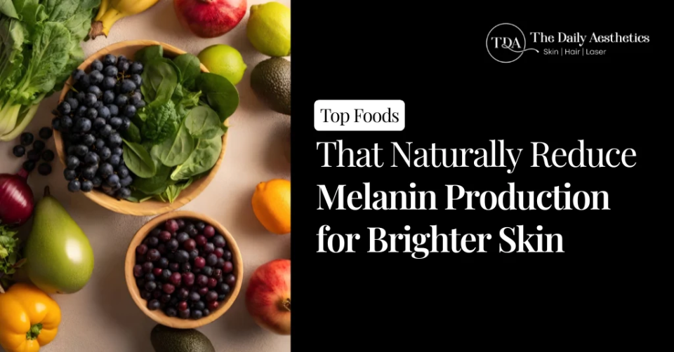 Top Foods That Naturally Reduce Melanin Production for Brighter Skin