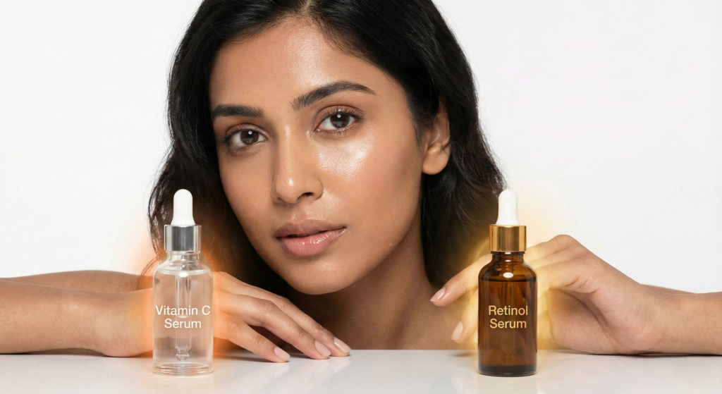 Vitamin C vs. Retinol