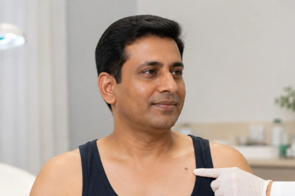 Flat or Sessile Skin Tags