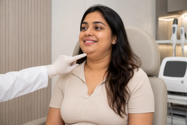Genetic Double Chin