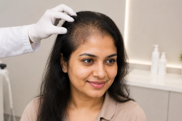 Postpartum Hair Thinning