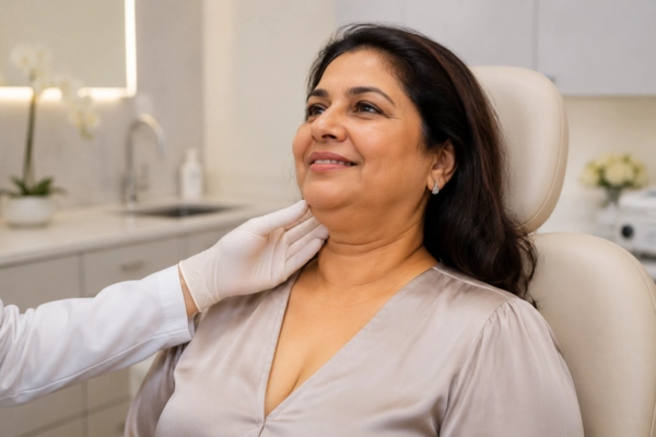Skin Laxity Double Chin