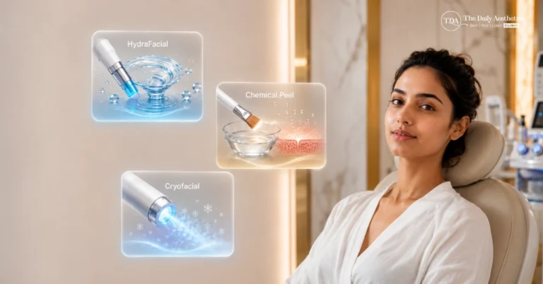 HydraFacial vs Chemical Peel vs Cryofacial Which Skin Rejuvenation Treatment Is Right for You
