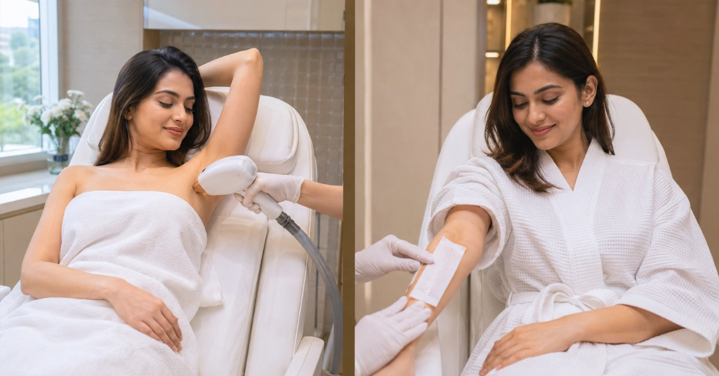 Laser Hair Removal vs Waxing Cost, Pain, Results and Side Effects Compared